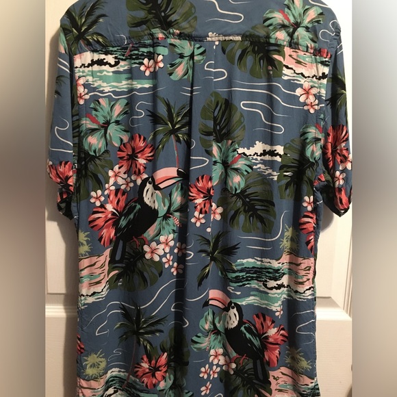 🌺Mens 🌴Tropical 🌴 🌺 Shirt 🦜🌺🌴 - Picture 7 of 13